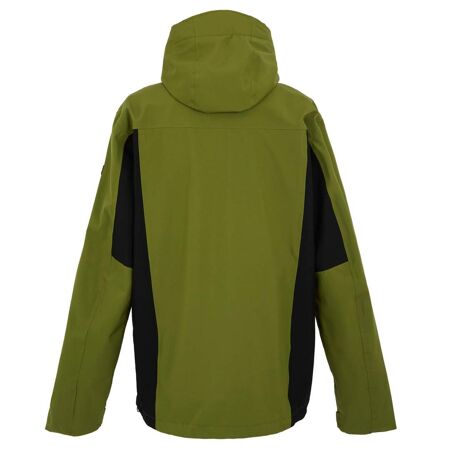 Veste imperméable birchdale homme vert néphrite / noir Regatta