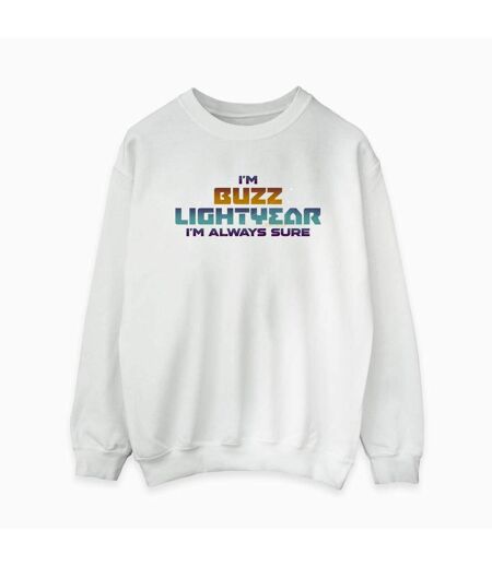 Disney - Sweat LIGHTYEAR ALWAYS SURE TEXT - Femme (Blanc) - UTBI25214