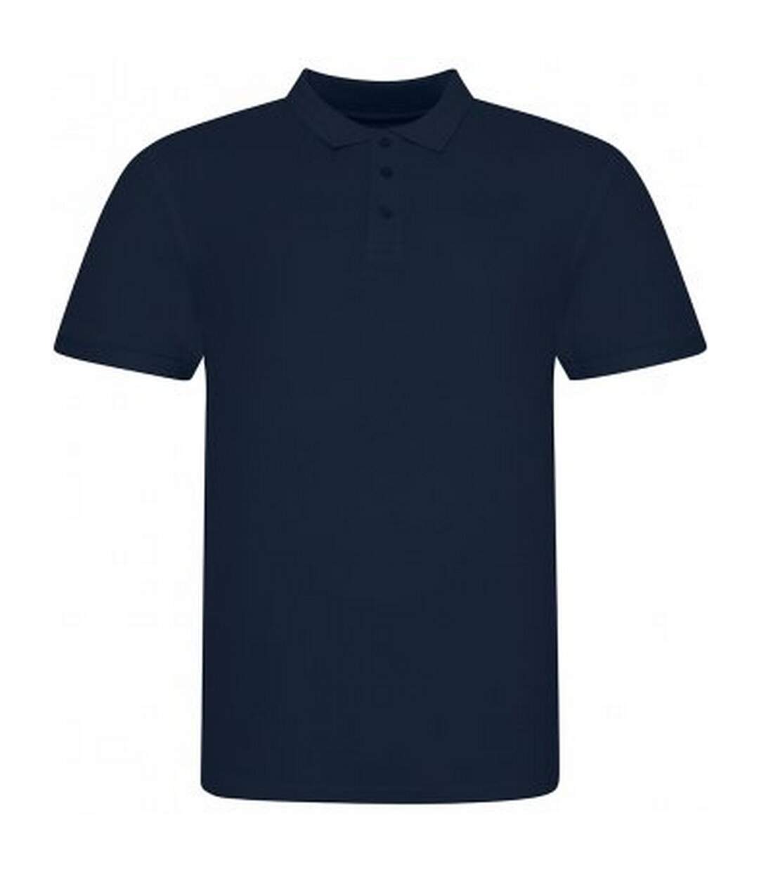 Awdis Polo en coton à manches courtes pour hommes Piqu (Bleu marine) - UTPC4134