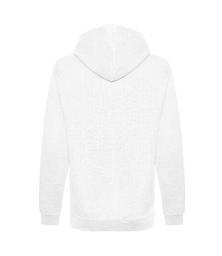 Mens organic hoodie arctic white Awdis