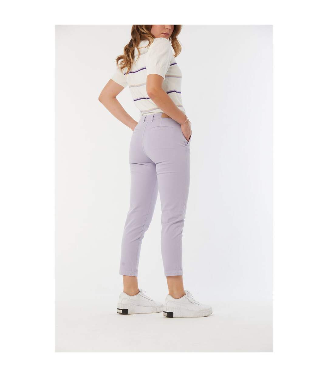 Pantalon coton chino JEMILA