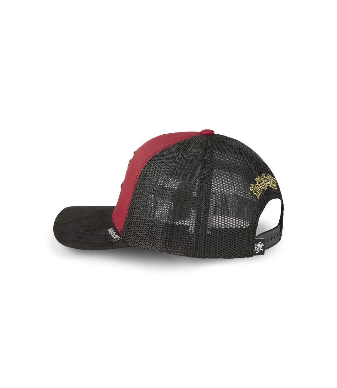 Casquette trucker avec filet et logo brodé No More Rock'n Free Life-4