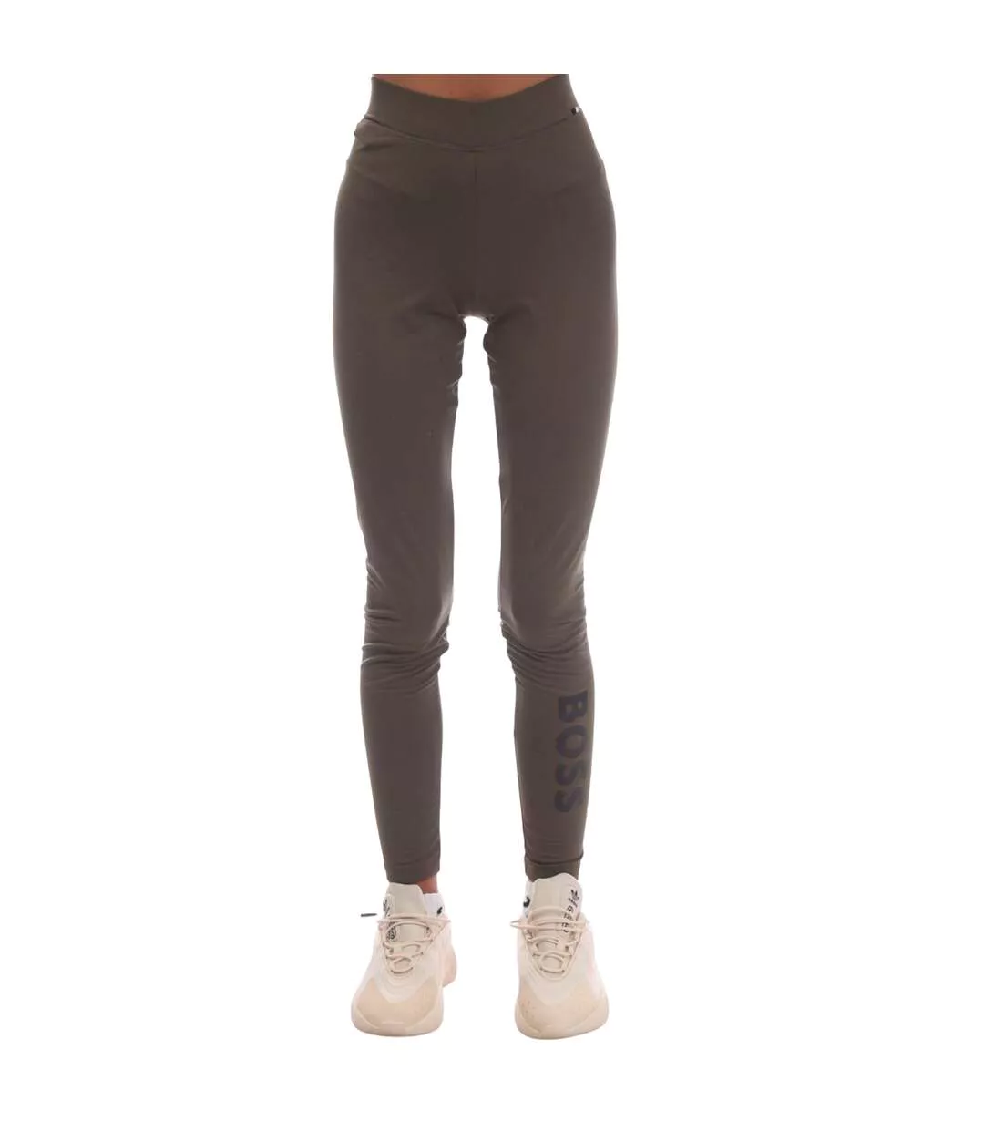 Pantalon De Jogging C_eleg Femme Vert Boss-2