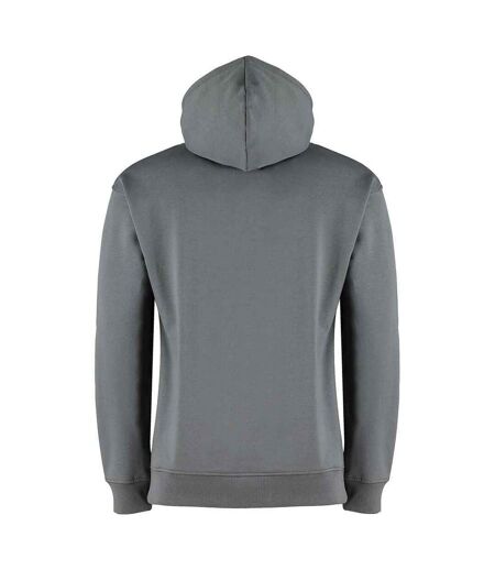 Sweat À Capuche Homme Gris Foncé Kustom Kit