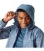 Mens Lyle Iv Waterproof Hooded Jacket Coronet Blue Danger Red Regatta-4