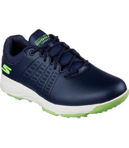 Mens go golf torque 2 shoes navy/lime Skechers