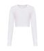 T-shirt femme blanc Awdis-1