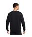 Mens Air Crew Neck Relaxed Fit Long-sleeved Sweatshirt Black Gold Nike-3