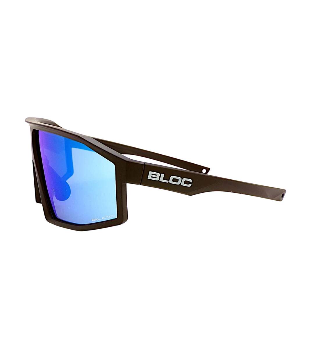 Mens Angled Cycling Sunglasses One Size Blue Bloc-2