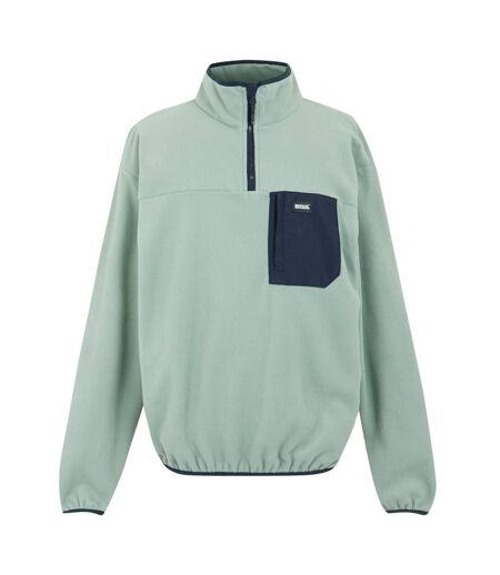 Mens Frankie Half Zip Fleece Top Glacier Navy Regatta
