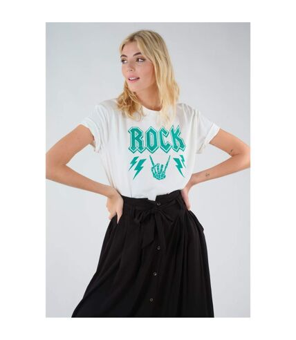 T-shirt logo rock ROCKM