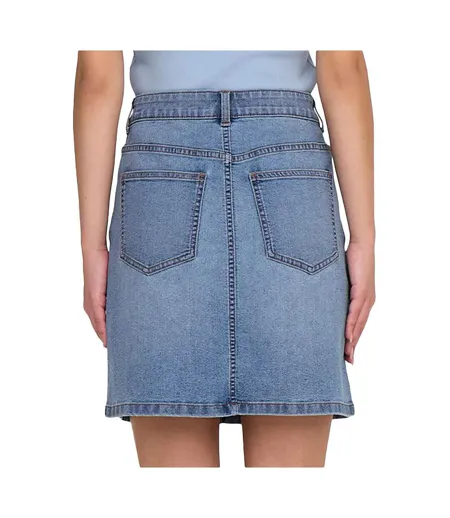 Jupe en jean bleu clair femme jdy moon