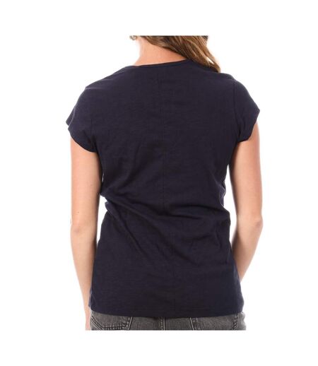 T-Shirt marine femme superdry athletic - l