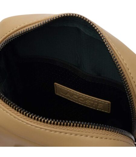 Sacoche taille unique beige Lacoste