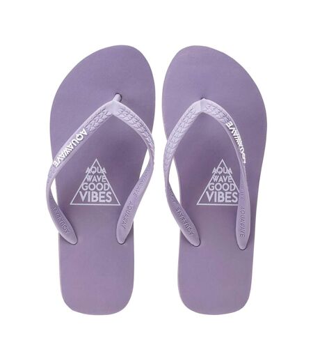 Tongs Motif/style Logo Bava Femme Lavande Aquawave