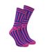 Mencap Mens Novelty Cotton Socks | Colourful Striped Slogan Fun Gift-1