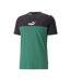 T-shirt Vert/Noir Homme Puma Ess Block - M