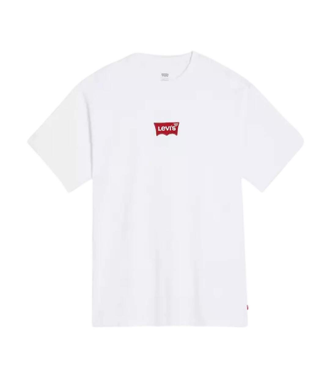 T-shirt Motif/style Lettrage Homme Blanc Levis-2