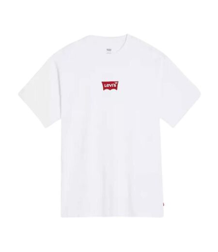 T-shirt Motif/style Lettrage Homme Blanc Levis