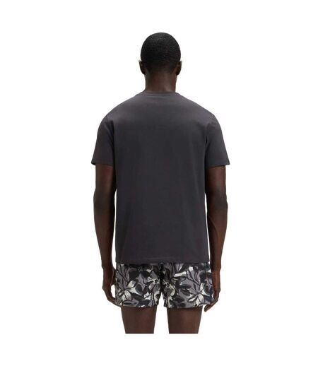 Mens Hbw Logo T-shirt Dark Grey Boss