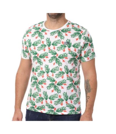 T-shirt Blanc/Vert Homme Lee Cooper Opog - 3XL