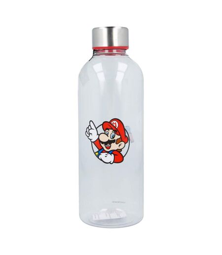 Gourde Super Mario Taille Unique Transparent Argenté Rouge Nintendo
