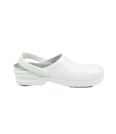 Sabots Motif/style Uni Adulte Blanc Safeway