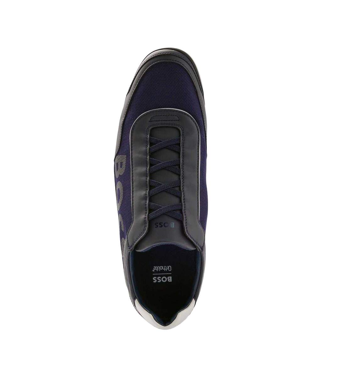 Baskets Saturn Homme Bleu Foncé Boss-4