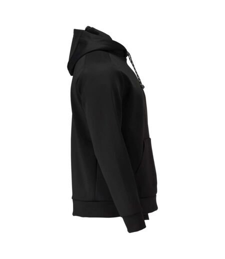 Sweat À Capuche Motif/style Uni Customised Homme Noir Mascot