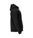 Sweat À Capuche Motif/style Uni Customised Homme Noir Mascot-3