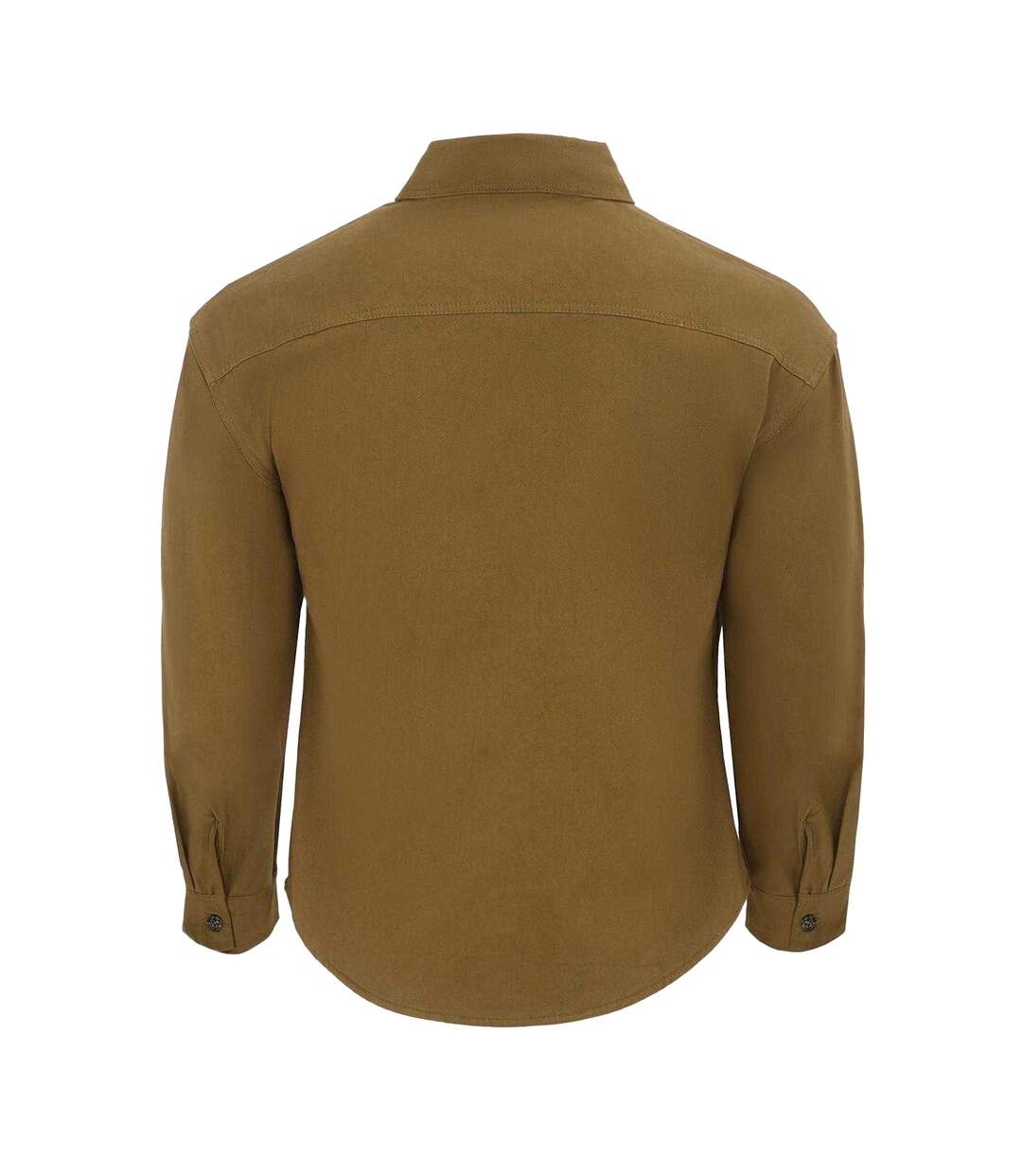 Chemise Manches Longues Motif/style Logo Homme Vert Kaki Firetrap-2