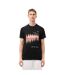 T-shirt Motif/style Logo Daniil Medvedev Homme Noir Lacoste-4