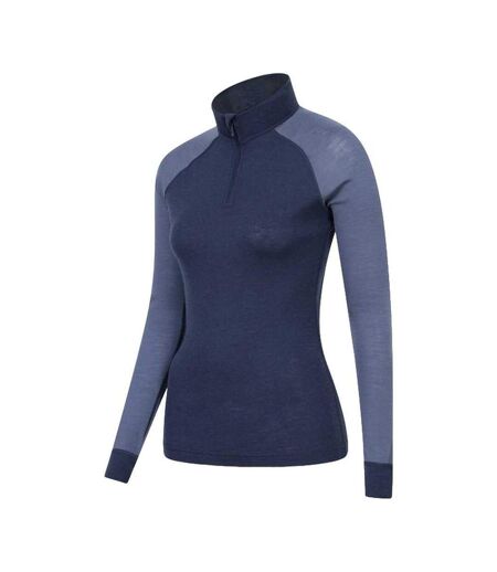 Haut Thermique Femme Bleu Marine Mountain Warehouse