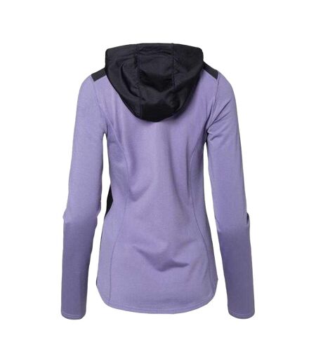 Veste À Capuche Veris Femme Violet Clair Noir IQ