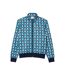 Sweat Motif/style Géométrique Homme Blanc Bleu Lacoste-2