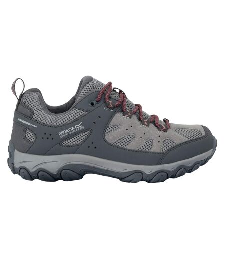 Chaussures De Marche Edgepoint Femme Gris Foncé Vieux Rose Regatta