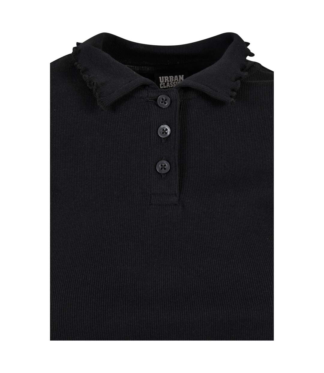 Polo Femme Noir Urban Classics-3