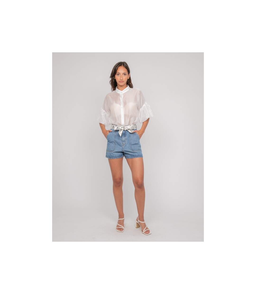 Chemise manches ballons OTELA - Dona X Lisa-3