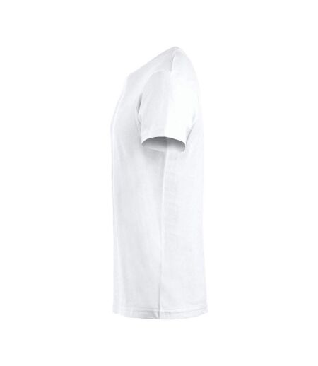 Mens Basic T-shirt White Clique