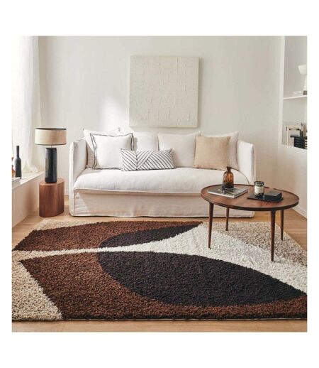 Tapis intérieur en polypropylène Palerme 1061 marron 120 x 160 cm