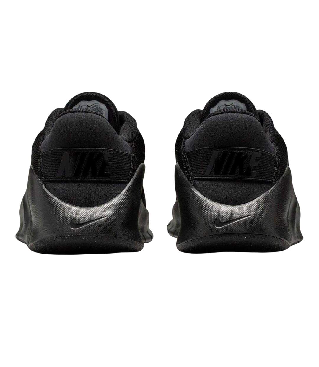 Mens Flex Trainers Triple Black Nike-2