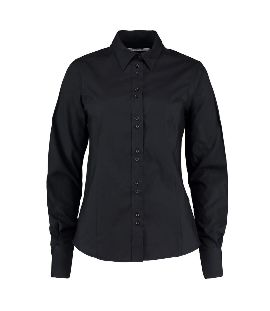 Chemise formelle city femme noir Kustom Kit