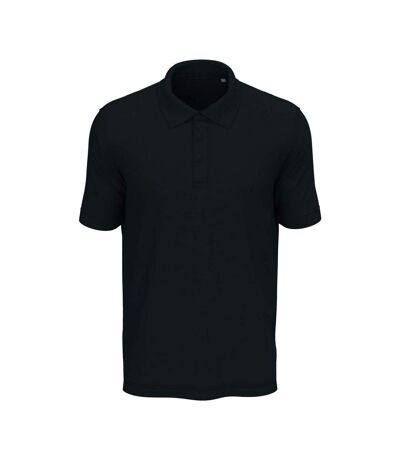 Stars mens harper cotton polo blue midnight Stedman