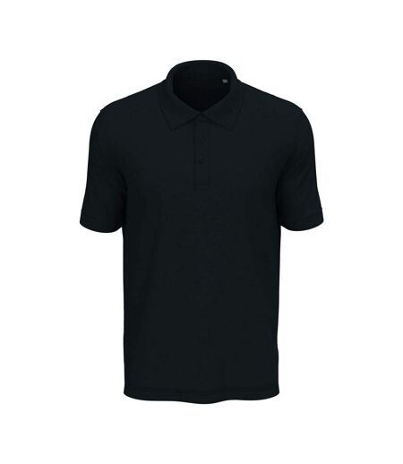 Stars mens harper cotton polo blue midnight Stedman