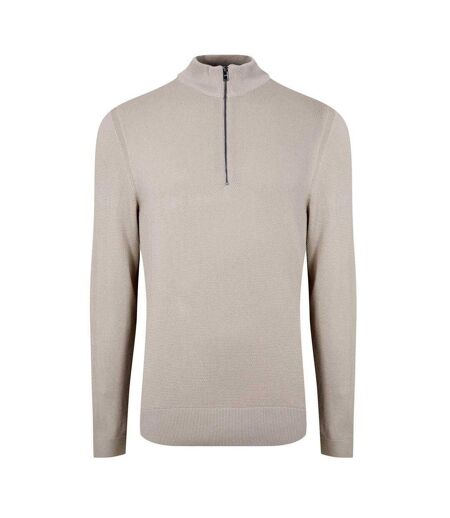Pull Ebrando-p Homme Beige Clair Boss