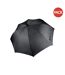 Lot de 2  Grand parapluie uni adulte unisexe taille unique noir Kimood