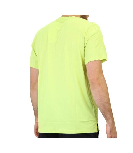 T-shirt de Running Jaune Fluo Homme Nike Dry Top - L