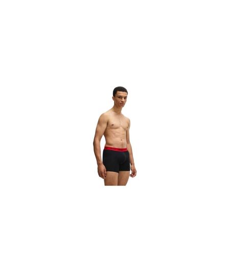 Lot De 3  Boxers Homme Bleu Gris Noir Hugo