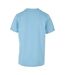 T-shirt Adulte Bleu Baltique Build Your Brand-2