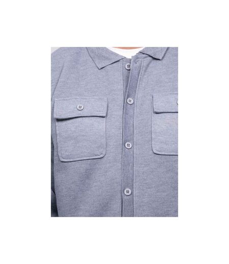Surchemise homme maille boutonnée LINXOU